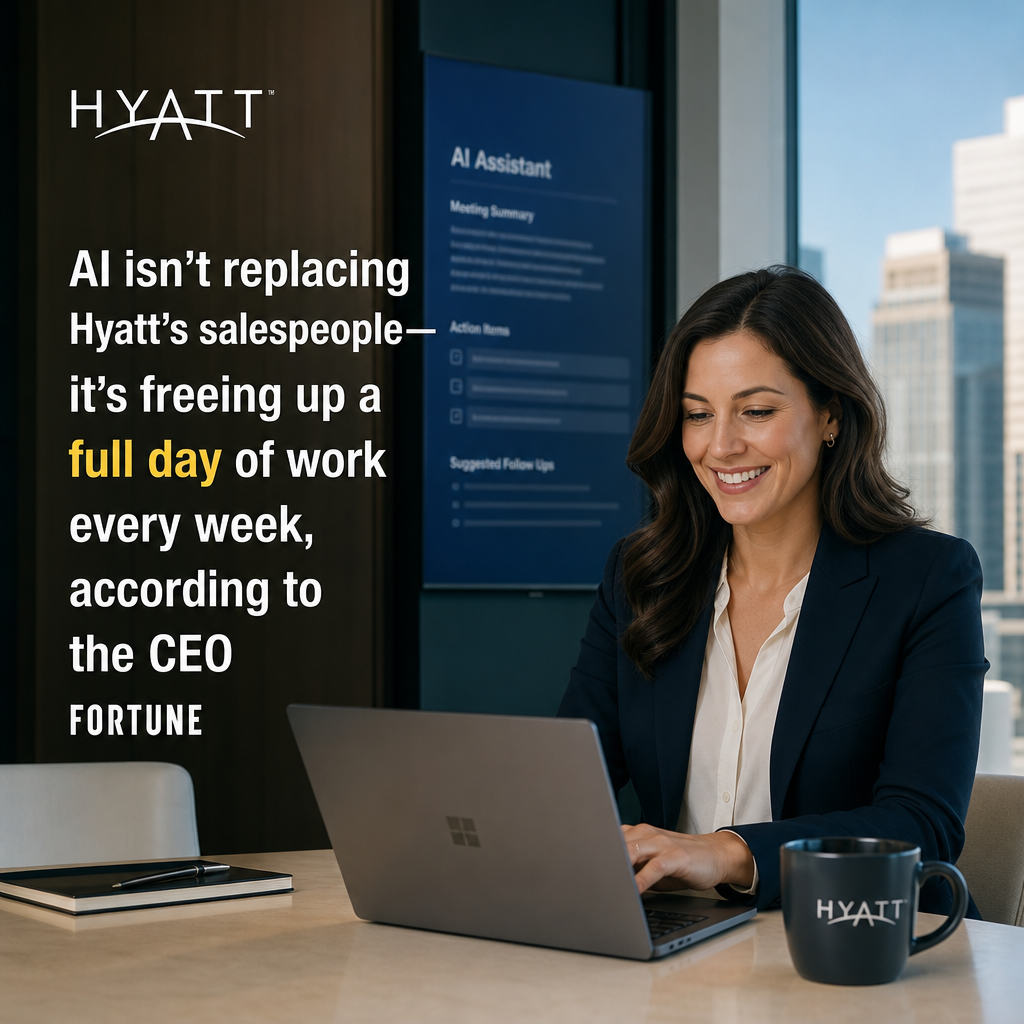 Empowering Sales Teams: How AI is Redefining the Role of Salespeople at Hyatt